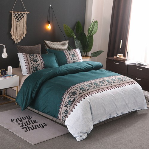 New Ultra Soft Doona Duvet Quilt Cover Set Single Double Queen Super King Size - Picture 233 of 515