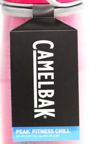 Botella de agua aislada para frío CamelBak Peak Fitness 25 OZ rosa/azul - Imagen 2 de 4