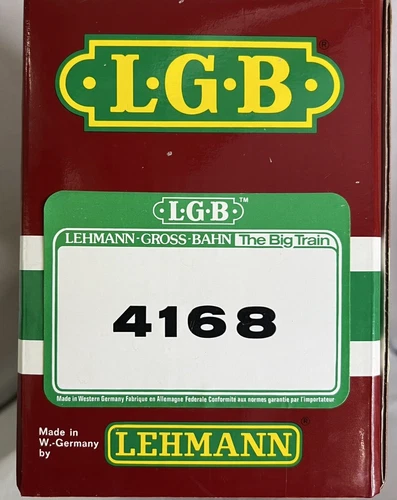 LGB 4168 White Pass & Yukon Cattle Stock Car G Scale NEW IN BOX