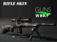 Camouflage Guns Wrap Skins Premium Vinyl Sticker Matte Rifle Pre-Cut SOTA-26