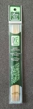 Clover TAKUMI 7" Bamboo Knitting Needles 5pk NEW