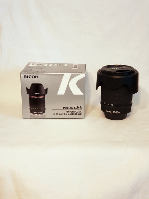 Pentax Da 16 85mm F 3 5 5 6 Ed Dc Wr Wide Angle Lens Black For Sale Online Ebay