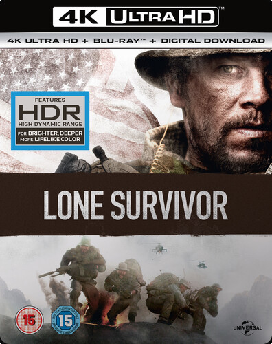 Lone Survivor Blu-ray (2016) Mark Wahlberg, Berg (DIR) cert 15 2 discs - Picture 1 of 2