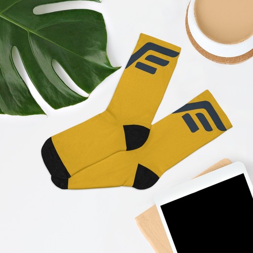 Gym Workout School Socks - Football Socks / Victory Wings Socks / Anime Socks - Picture 2 of 9