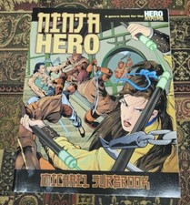 Ninja Hero by Michael Surbrook. Hero System RPG Genre Book. 2002 Hero Games