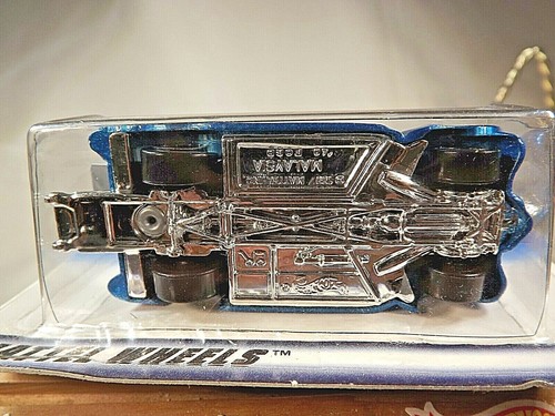 1998 Hot Wheels #654 First Editions 20/40 '40 FORD Blue wPurple Outline Malaysia - Picture 5 of 6
