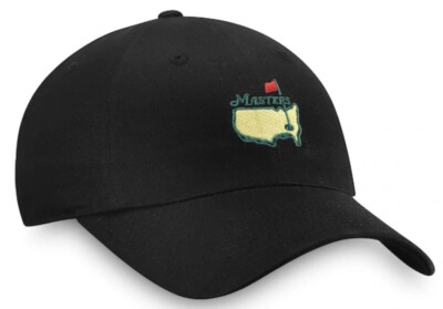 2025 Masters Black Men's Cotton Hat Cap Augusta National Golf Club ANGC    