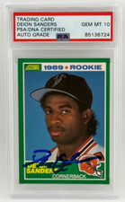 Deion Sanders Cards, Rookie Cards and Autographed Memorabilia Guide 92