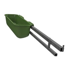 Troghalter 2 Langfuttertröge KERBL Langtrog Kälberiglu CalfHouse Premium 4/5