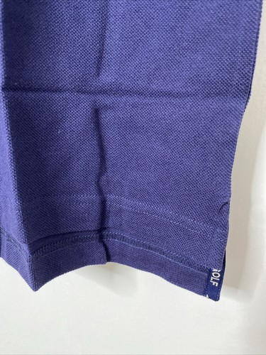 Adidas Mens Blue Golf Polo Shirt - Size 38/40 NEW - Picture 4 of 8
