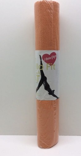 Hello Fit Yoga Matte 68""x 24""x 4 mm orange - Bild 4 von 6