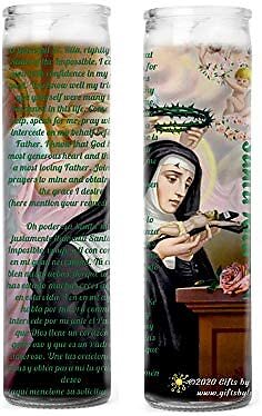 Saint Rita of Cascia Patron of The Impossible Candle - Picture 2 of 12