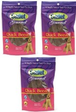 Cadet 07365 C07365 14 oz Duck Breast Gourmet Dog Treats - Pack of 3 Bags