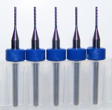 (5) 0.90mm  (.0354") DIAMOND CUT CARBIDE ROUTER BURRS FT KYOCERA 4100Q0354.256T1