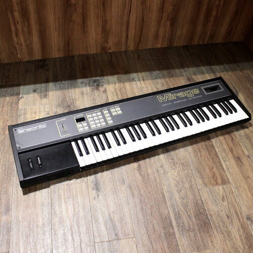 Ensoniq Mirage Dsk-8 Digital Sampling Keyboard Color Black Ensoniq Mirage Dsk-8 Digital Sampling Keyboard Color Black