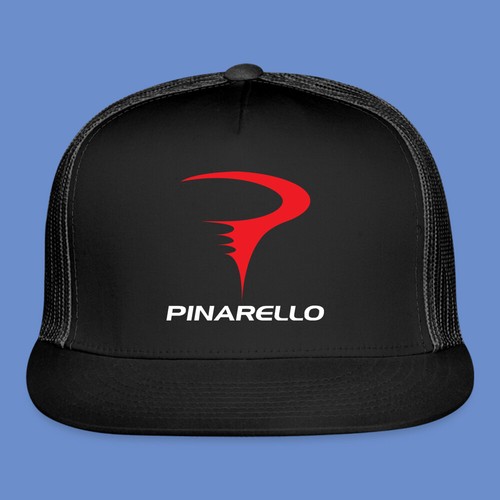 Gorra negra de camionero para bicicleta Pinarello talla adulto - Imagen 1 de 5