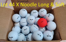 Lot x 44 MAXFLI Noodle Long  Soft MINT 5A 4A Golf Balls