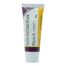 Glyco 6 Glycolic Acid Cream For Dry Skin Acne  Hyperpigmentation