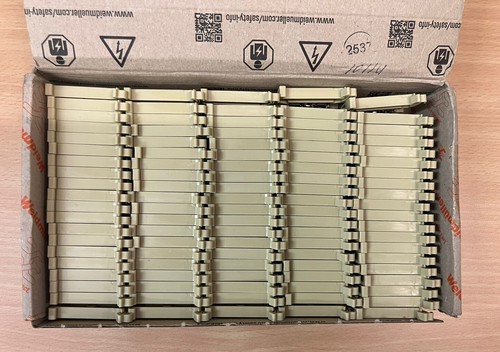 100x Weidmuller 0380460000 Morsettiera passante di alimentazione serie SAK, 2,5 mm², - Foto 4 di 6
