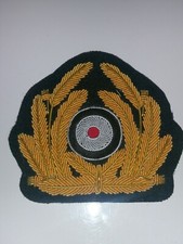 Altes Marineemblem in Metallfadenstickung(822)