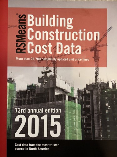 Excellent EUC RSMeans Building Construction Cost Data 2015 by Stephen C. Plotner
