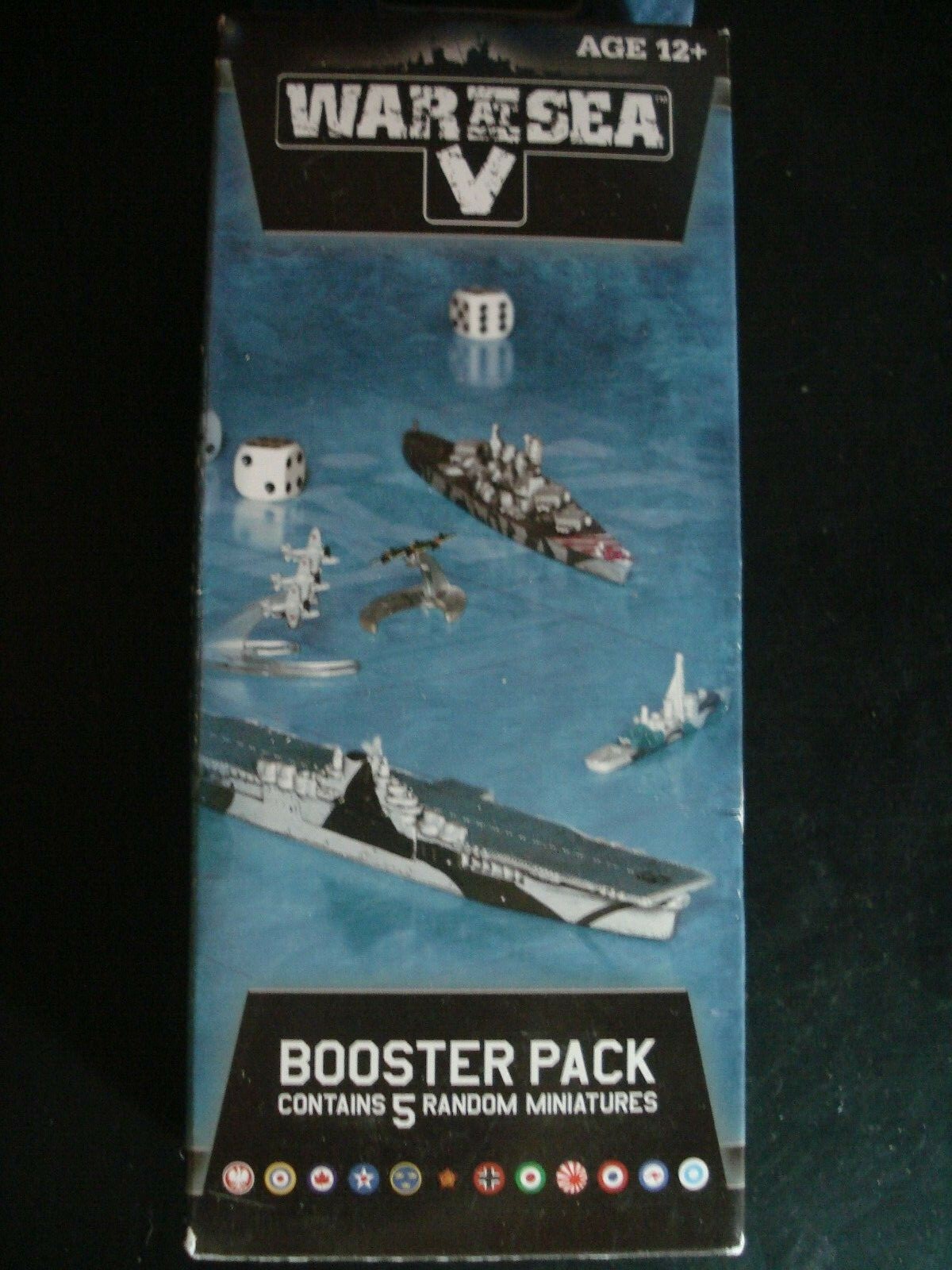 Axis och Allies A &A Miniatyrs spel War at Sea V Fleet Command Booster New Sea V Axis och Allies A &A Miniatyrs spel War at Sea V Fleet Command Booster New Sea V