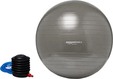 Amazon Basics Balance Ball with Foot Pump