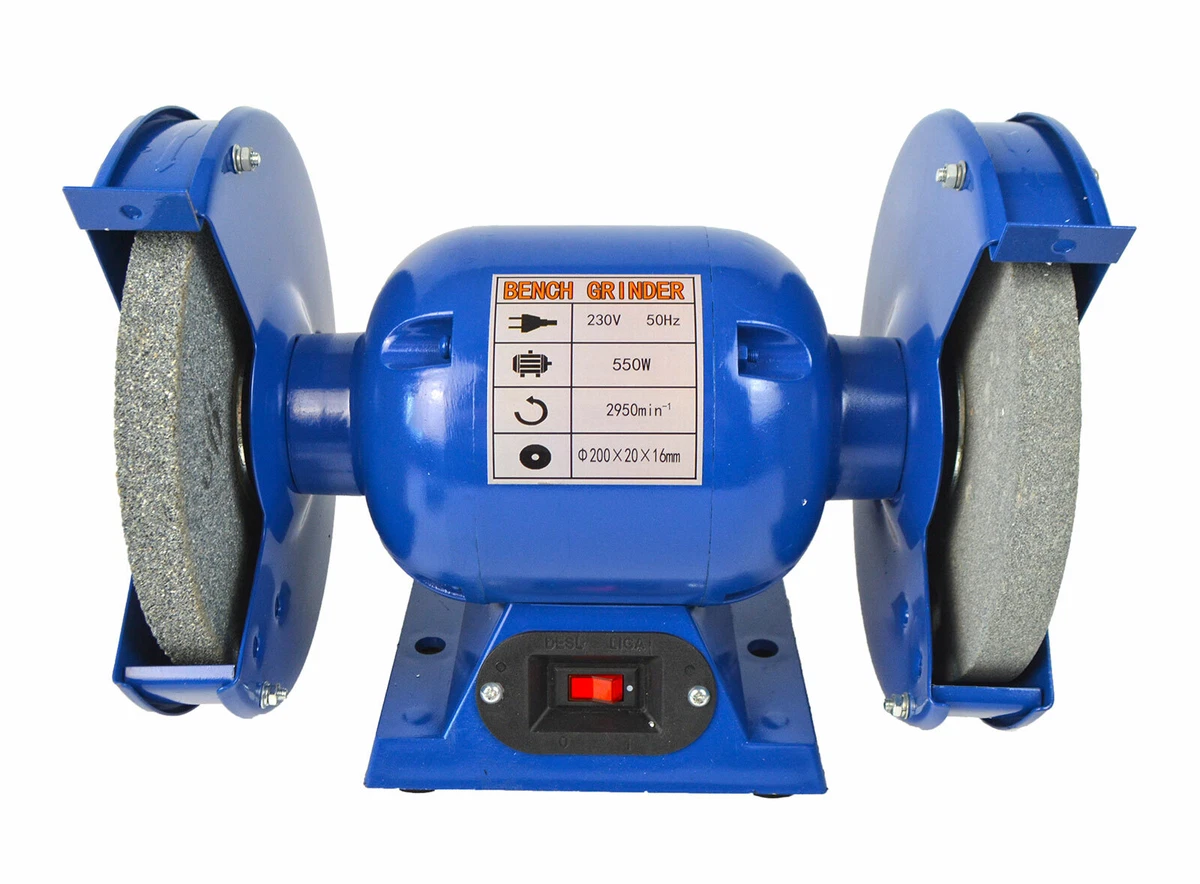 Draper 8" 550W Bench Grinder Polisher With Pro-Max 8" Metal - View #8