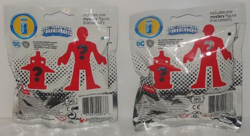 New: (2) Fisher Price Imaginext: DC Super Friends series 5 Blind Bag Figures - Picture 2 of 2