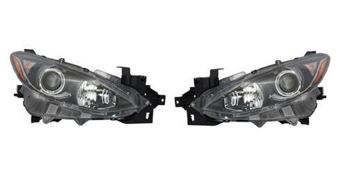 Pair Of Headlights For 2010-2015 Smart Fortwo – Driver & Passenger Side LH+RH TYC