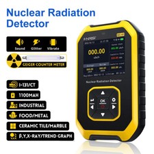 Nuclear Radiation Geiger Counter Tube Detector β, γ, X-Ray Dosimeter Monitor.