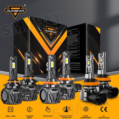 Canbus LED Headlight Bulbs For Ford F-250 F-350 F-450 F-550 Super Duty 2023 2024 - Picture 17 of 17