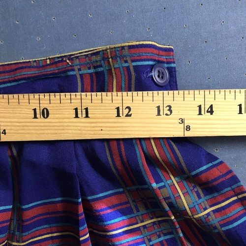 VTG 90’s Pleated Plaid Skirt Ducks Old Money Equestrian Regency Women’s Sz 10P - Picture 6 of 7