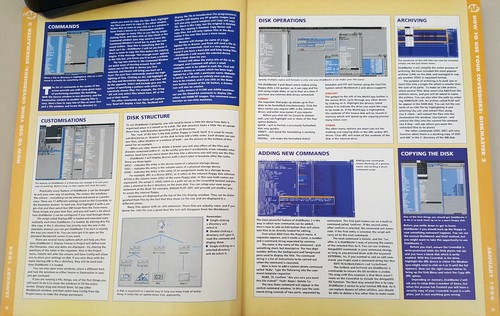 Revista Formato Amiga con Guía de Discos ©Enero 1994 DiskMaster2 BeneathASteelSky +MÁS - Imagen 9 de 12