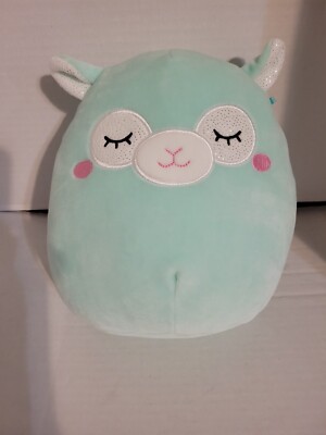 Squishmallows 8'' Sleeping Llama Miley Easter 2021 Teal  Sweetest Friend