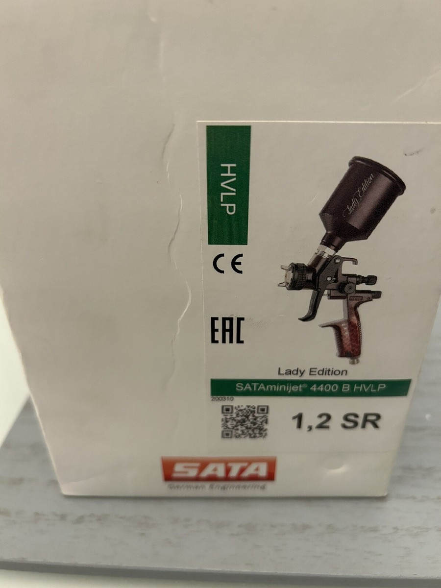 SATA mini jet 4400 B RP 1.2 HVLP Limited Lady Edition paint gun