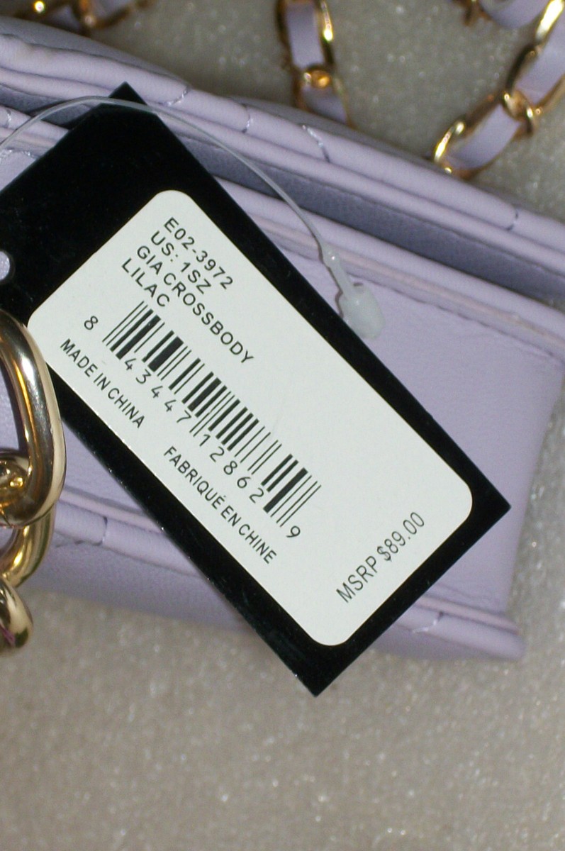 バッグ BEBE Quilted Vegan Leather Crossbody Bag 