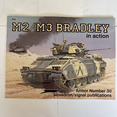 Armor in Action Ser.: M-2/M-3 Bradley in Action by Jim Mesko (Trade Paperback)