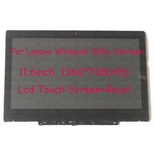 Lenovo 300e 2nd Gen Winbook  11.6inch Lcd Touch Screen+Bezel Assembly Type 81M9