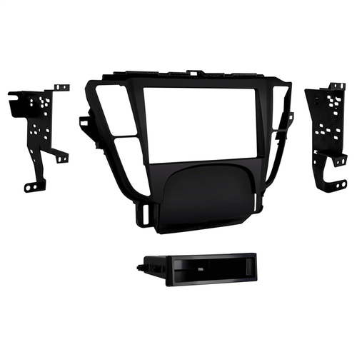 99-7808B Single/Double Din Dash Kit for 2009-2014 Acura TL (Black) - Picture 3 of 12