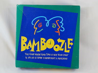 Bamboozle 1997 Board Game Parker Brothers 100% Complete Excellent Bilingual