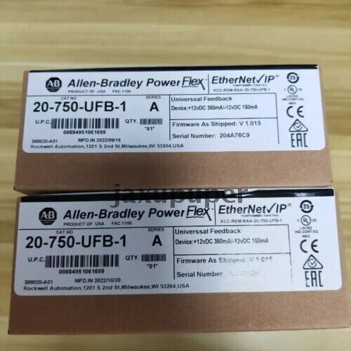 1PZ Modulo Feedback Universale Allen Bradley 20-750-UFB-1 Nuovo Sigillato - Foto 1 di 3