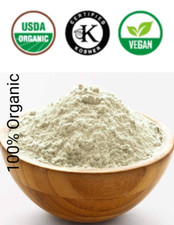 Organic Safed Musli Powder - USDA Organic , Kosher  Vegan Certified Herbs