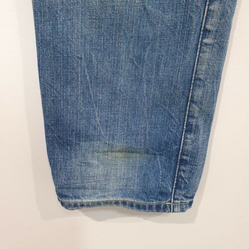 Scotch & Soda Vernon Jeans Mens Size W33 L32 Straight Leg Blue Wash Distressed - Picture 12 of 12