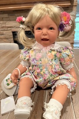 VINTAGE 1997 Lee Middleton Doll SPRING IN BLOOM Reva Schick Ltd Ed 1361/1500 S