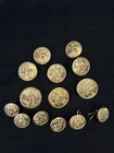 WW2 Military Button Collection ENTIRE LOT