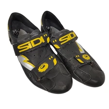 SIDI Air Plus Cycling Shoes - 42 EU / 9 US Men (Women 11) - Black Yellow