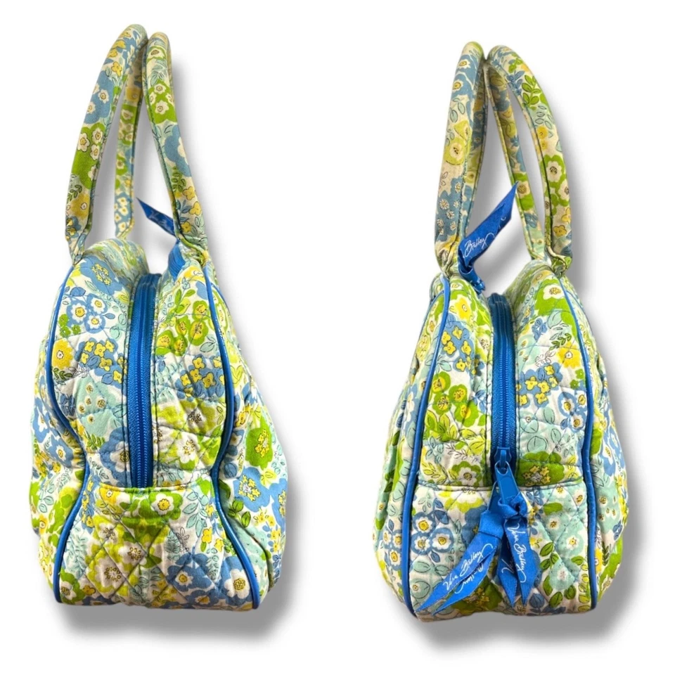 Vera Bradley Дамская сумка женщин средний цветочный выстеганная сумочка сумка с короткими ручками - Изображение 2 из 4