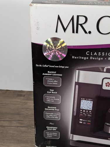 RARE Mr Coffee MRX-35 Coffee Bean Brown Digital 12 Cups Coffee Maker - Picture 18 of 19