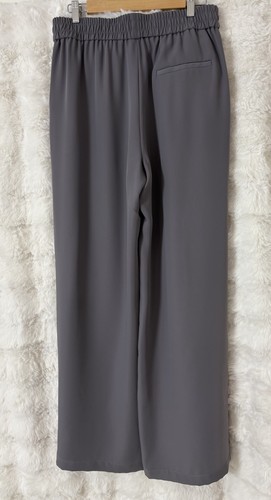 KOOKAI Grey Wide Leg Relaxed Maria Pants Size 12 - Picture 7 of 10